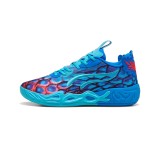 Ανδρικά Παπούτσια Μπάσκετ Μπλε - PUMA MB.04 Lo Alien Skins Εικόνα 