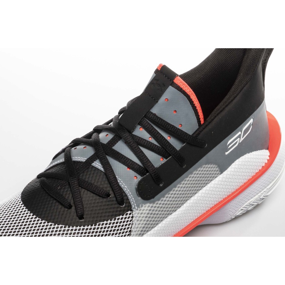 UNDER ARMOUR CURRY 7 3021258-100 White - Zakcret.gr