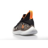 UNDER ARMOUR CURRY 8 GOLD BLOODED FLOW 3024429-005 Black Image 3