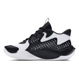 Ανδρικά Παπούτσια Μπάσκετ Λευκά-Μαύρα - Under Armour Jet '23  Εικόνα 1