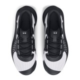 Ανδρικά Παπούτσια Μπάσκετ Λευκά-Μαύρα - Under Armour Jet '23  Εικόνα 2