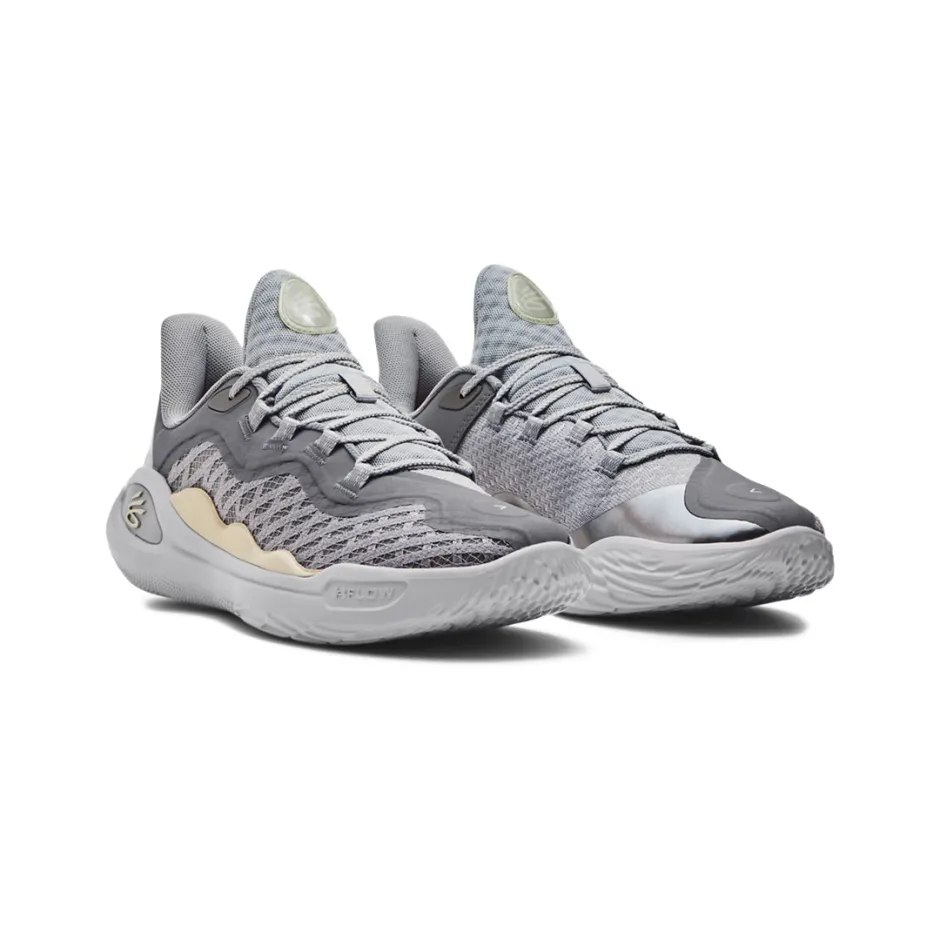 UNDER ARMOUR CURRY 11 YOUNG WOLF 3027723-101 Grey