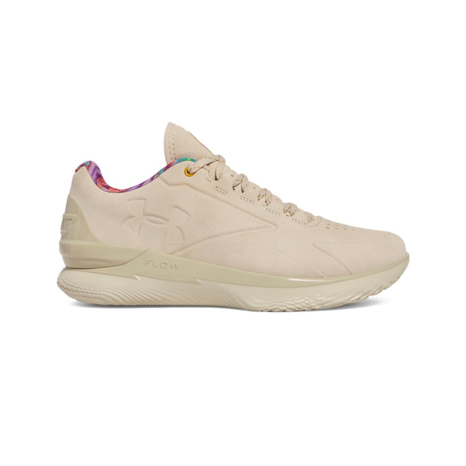 Ανδρικά Παπούτσια Μπάσκετ Μπεζ - Under Armour Curry 1 Low FloTro Lux