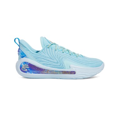 Ανδρικά Παπούτσια Μπάσκετ Σιέλ - Under Armour Curry 12 'Pisces'