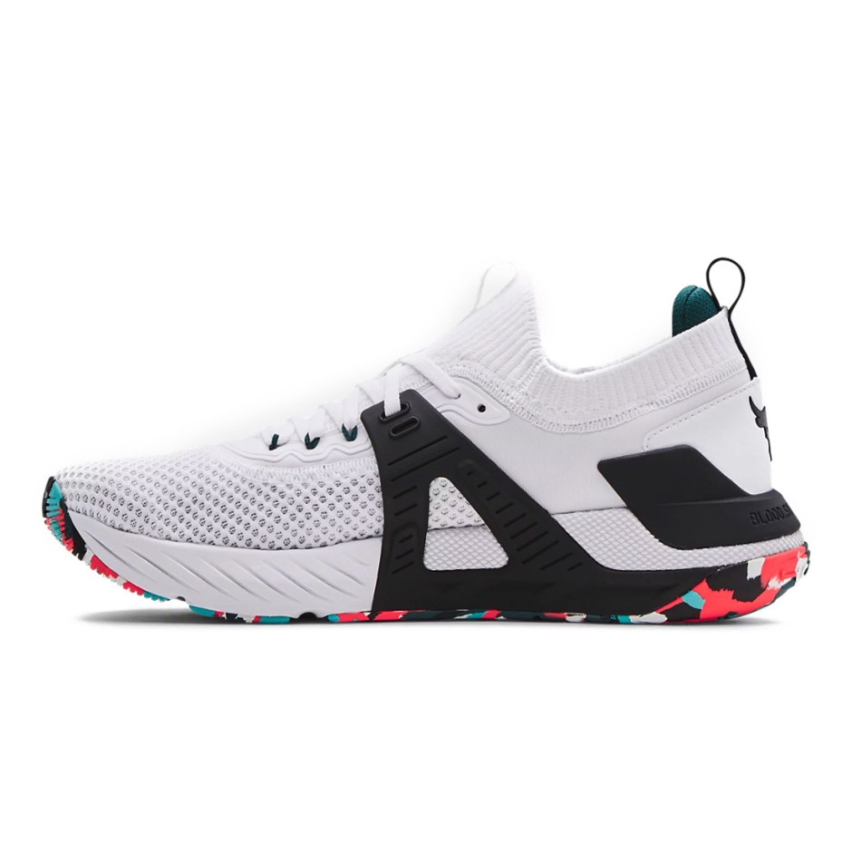 UNDER ARMOUR PROJECT ROCK 4 MARBLE 3025433-105 White