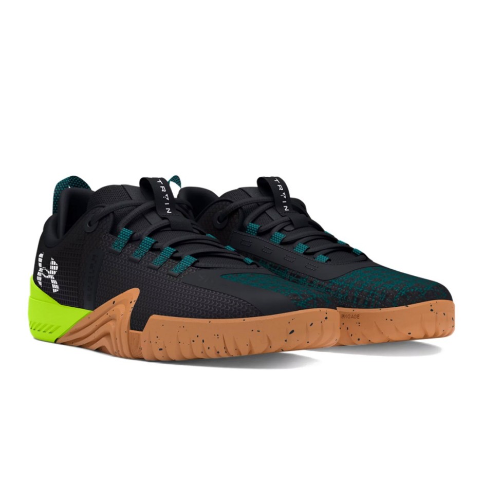 Ανδρικά Παπούτσια Training Μαύρα - Under Armour Tribase Reign 6 