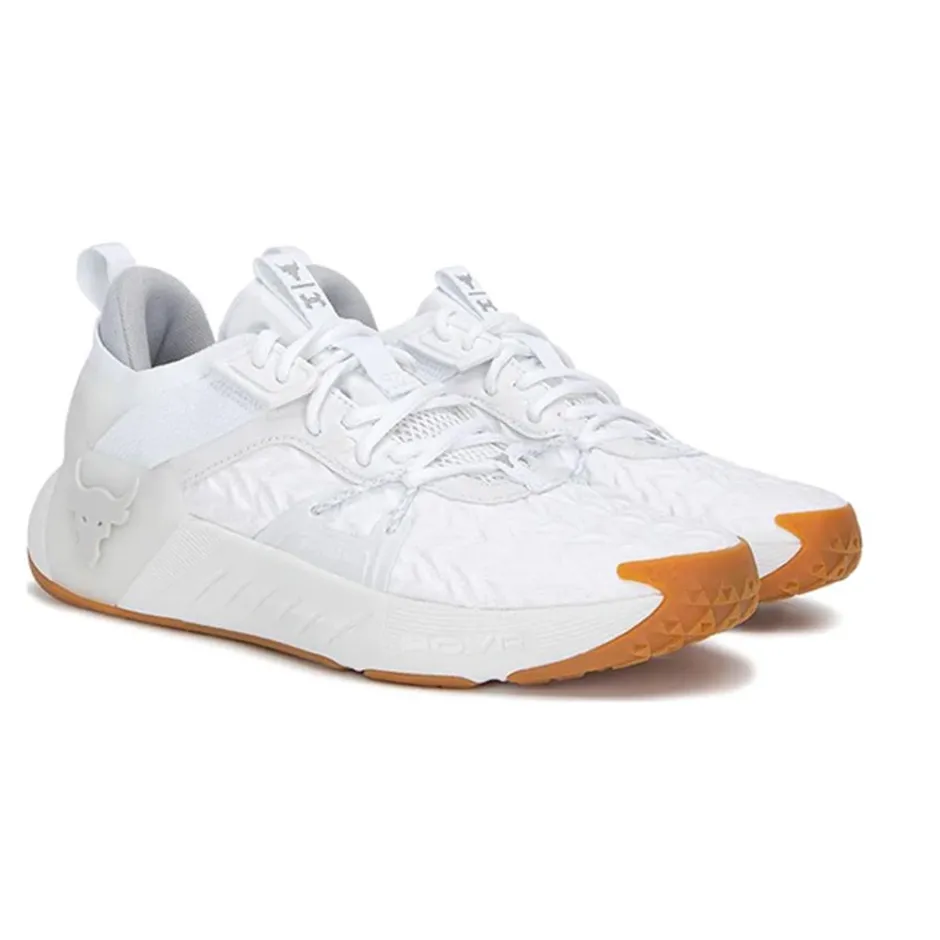 UNDER ARMOUR UA PROJECT ROCK 6 3026534-100 White