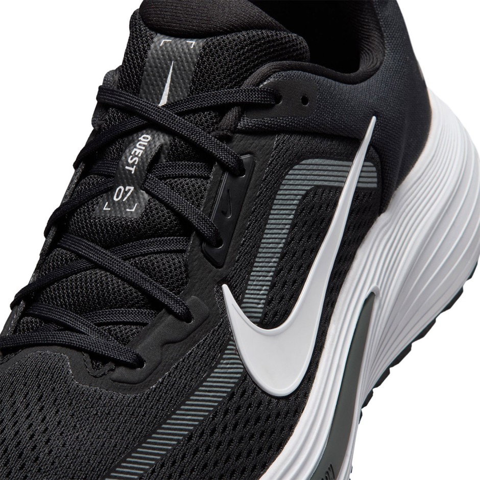 Ανδρικά Παπούτσια για Τρέξιμο Μαύρα - Nike Quest 7
