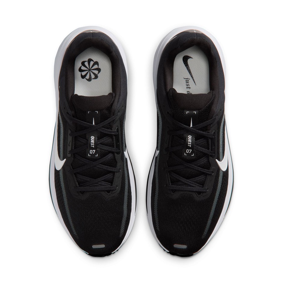 Ανδρικά Παπούτσια για Τρέξιμο Μαύρα - Nike Quest 7