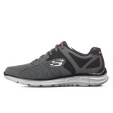 SKECHERS SATISFACTION - FLASH POINT 58350-CCOR Γκρί