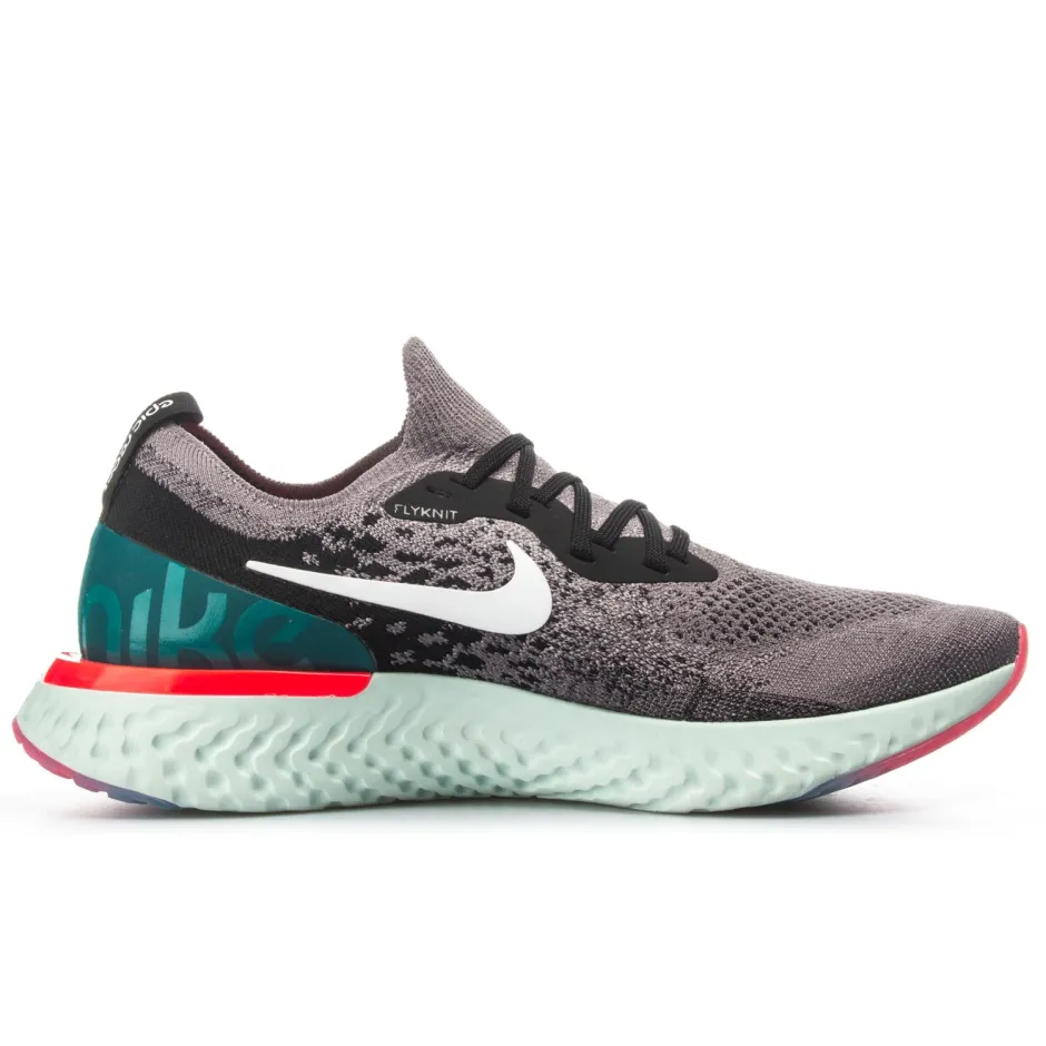 NIKE EPIC REACT FLYKNIT AQ0067 010 Coal Zakcret.gr