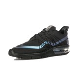 NIKE AIR MAX SEQUENT 4 SHIELD "THROWBACK FUTURE" AV3236-005 Black Image 0