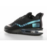 NIKE AIR MAX SEQUENT 4 SHIELD "THROWBACK FUTURE" AV3236-005 Black Image 3