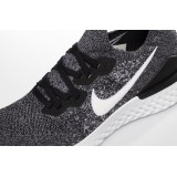 NIKE EPIC REACT FLYKNIT 2 BQ8928-010 White-Black Image 2