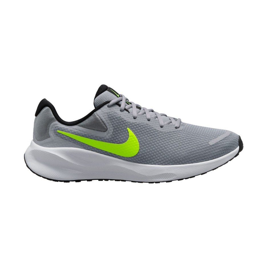 Nike Revolution 7 Γκρί - Ανδρικά Παπούτσια για Τρέξιμο