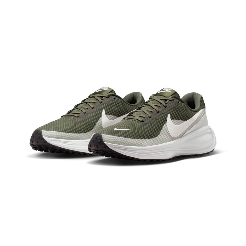 Ανδρικά Παπούτσια για Τρέξιμο Χακί - Nike Revolution 8