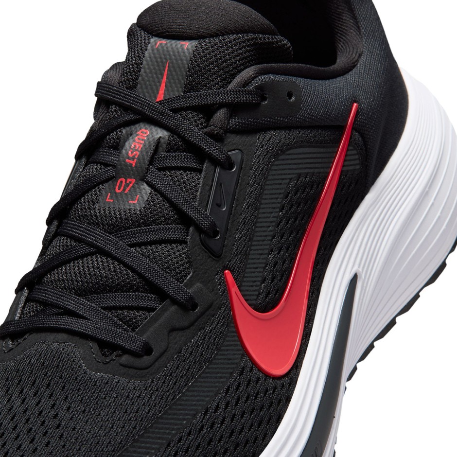 Ανδρικά Παπούτσια για Τρέξιμο Μαύρα - Nike Quest 7