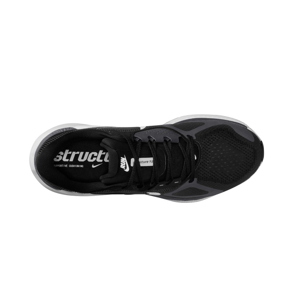 Ανδρικά Παπούτσια για Τρέξιμο Μαύρα - Nike Structure Plus