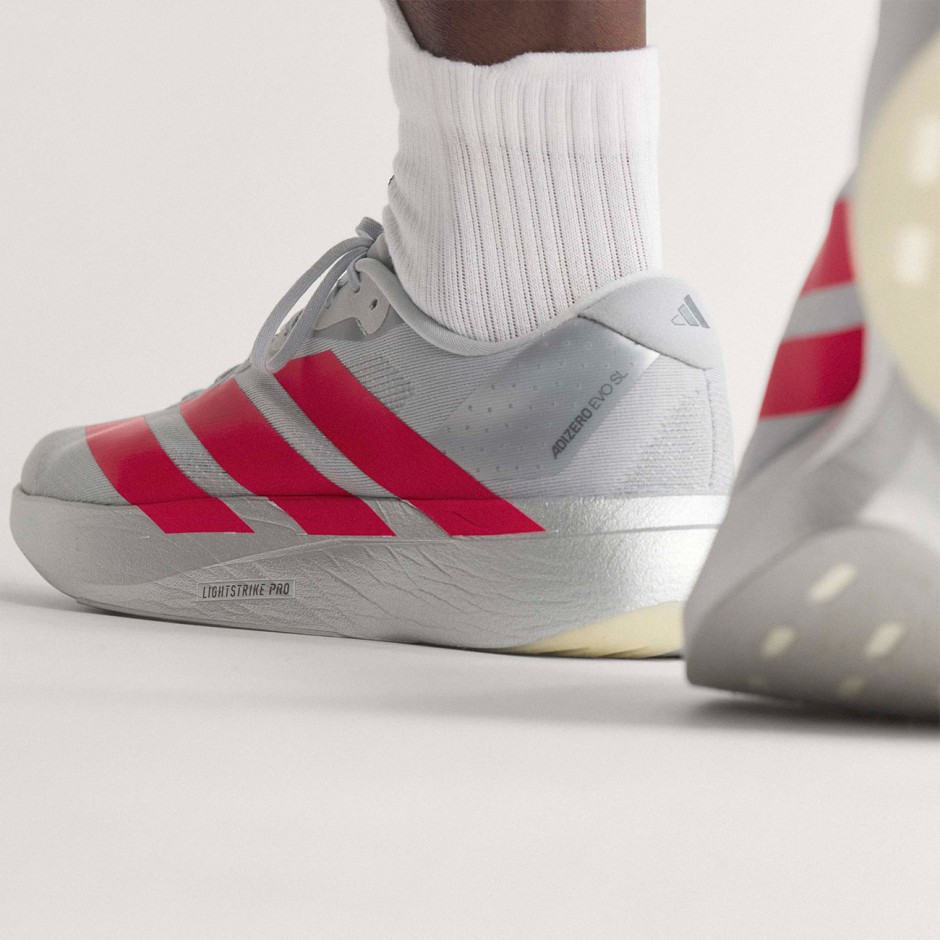 Ανδρικά Παπούτσια για Τρέξιμο Γκρι - adidas Performance Adizero EVO SL