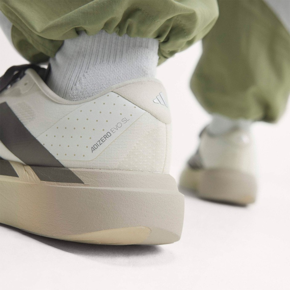 Ανδρικά Παπούτσια για Τρέξιμο Μπεζ - adidas Performance Adizero EVO SL