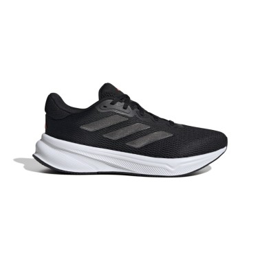 adidas Performance Response Ανθρακί - Ανδρικά Παπούτσια για Τρέξιμο