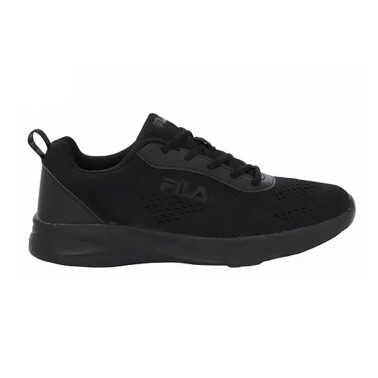 Ανδρικά Παπούτσια για Τρέξιμο Μαύρα - FILA Memory Palau