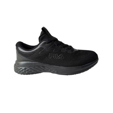 Ανδρικά Παπούτσια για Τρέξιμο Μαύρα - FILA Memory Palau 3