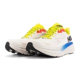 HOKA ONE ONE GLIDE CLIFTON 9 1127895-BVR White Image 1