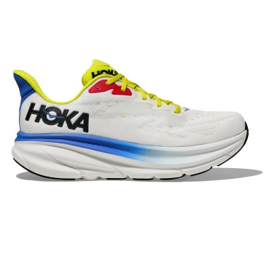 Ανδρικά Παπούτσια για Τρέξιμο Λευκά - HOKA ONE ONE Clifton 9 