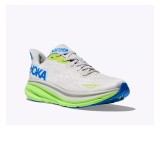 HOKA ONE ONE GLIDE CLIFTON 9 1127895-STLC Grey Image 1