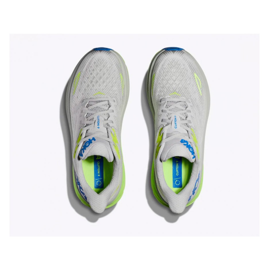 HOKA ONE ONE GLIDE CLIFTON 9 1127895-STLC Grey