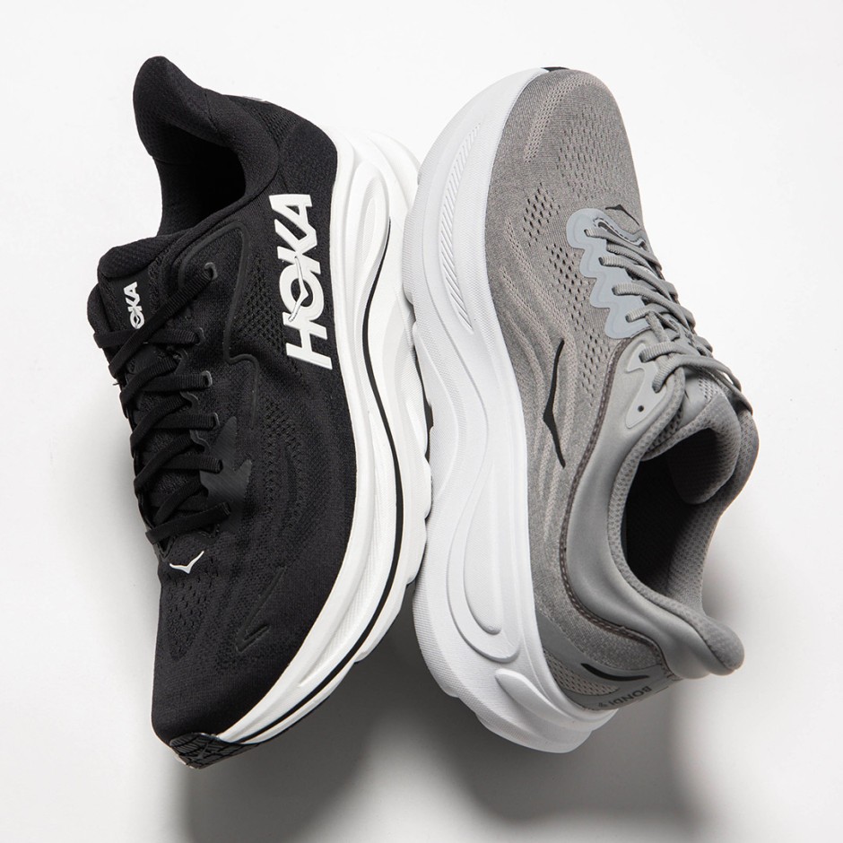 HOKA ONE ONE BONDI 9 1162011 Grey