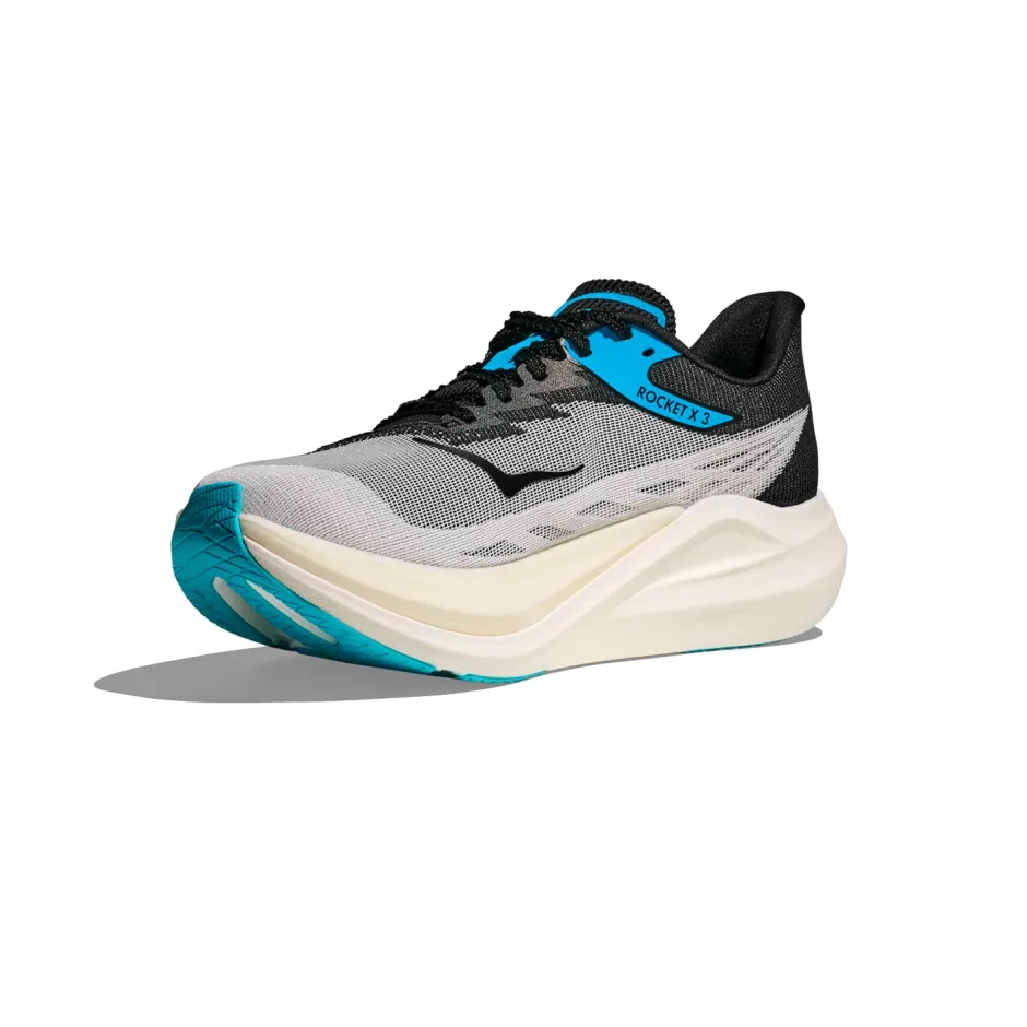 HOKA ONE ONE ROCKET X 3 1168724-WBLC White-Black