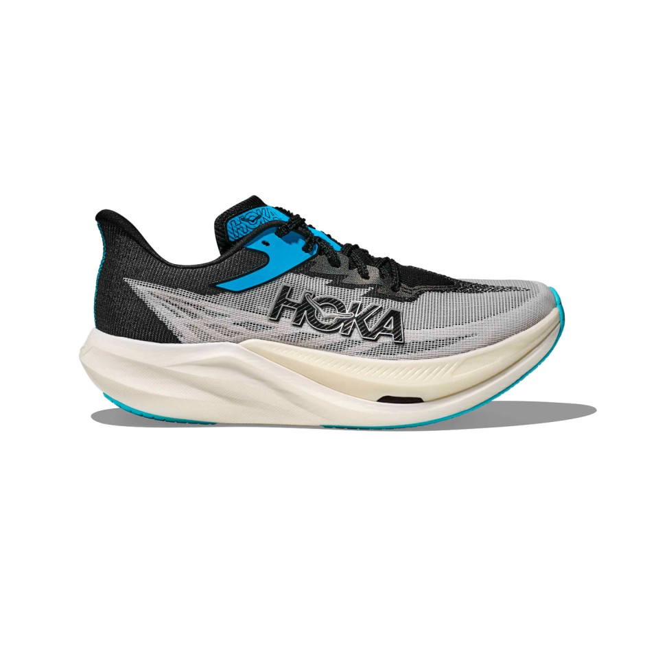 ら HOKA ONE ONE ROCKET X 3 1168724-WBLC White-Black