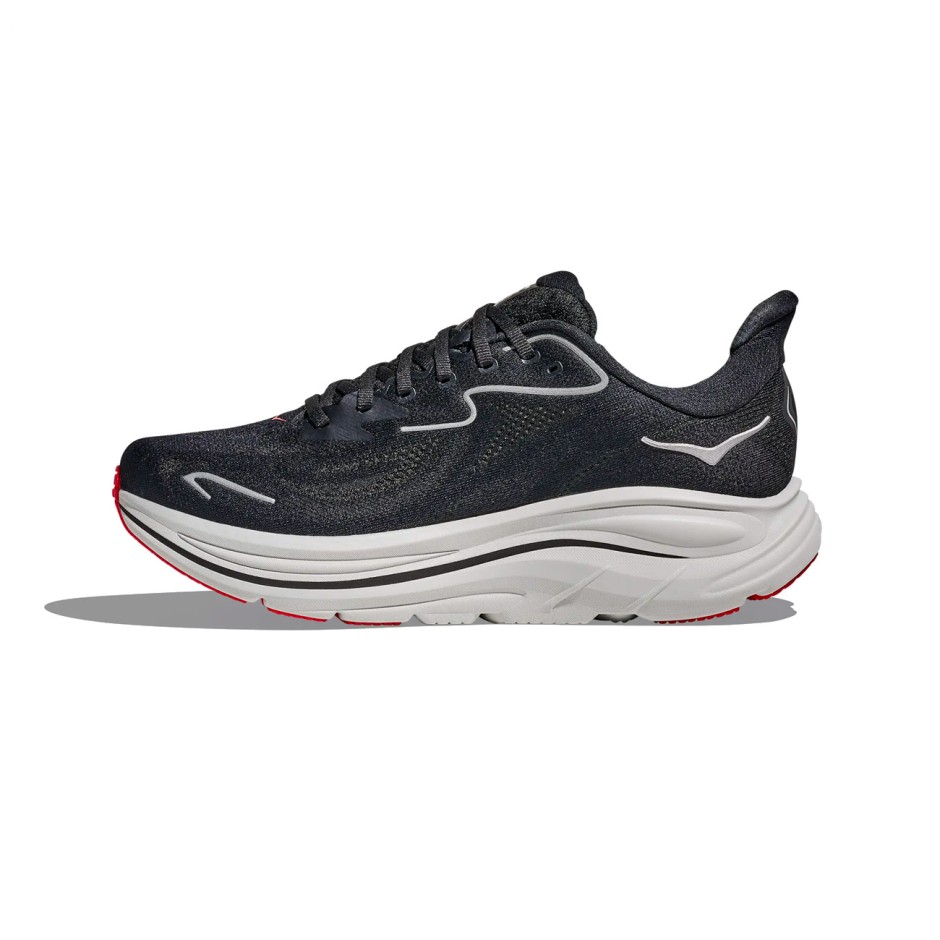 Ανδρικά Παπούτσια για Τρέξιμο Μαύρα - HOKA ONE ONE Clifton 10