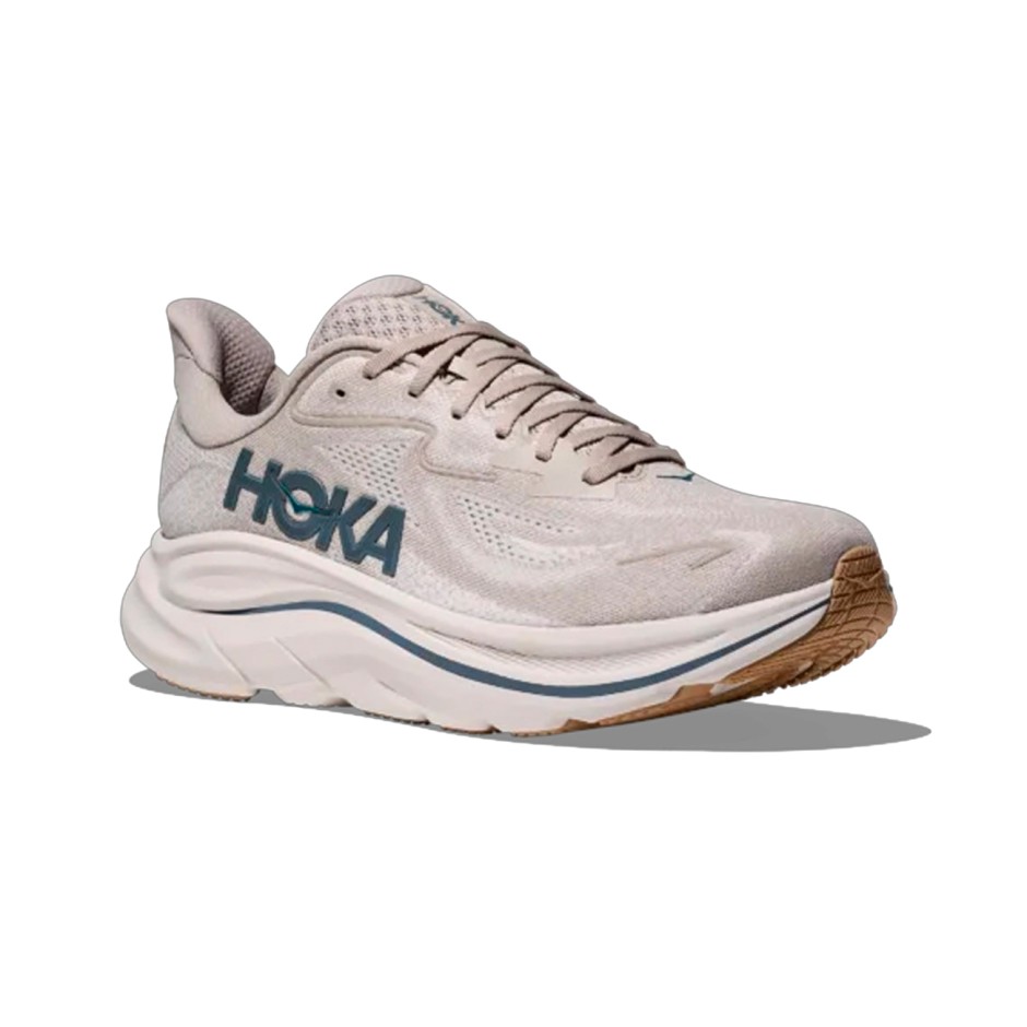 Ανδρικά Παπούτσια για Τρέξιμο Μπεζ - HOKA ONE ONE Clifton 10