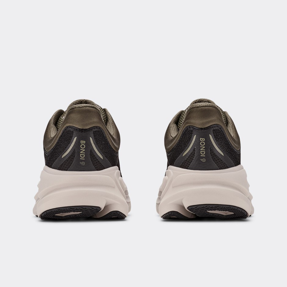 Ανδρικά Παπούτσια για Τρέξιμο Μαύρα - HOKA ONE ONE Bondi 9