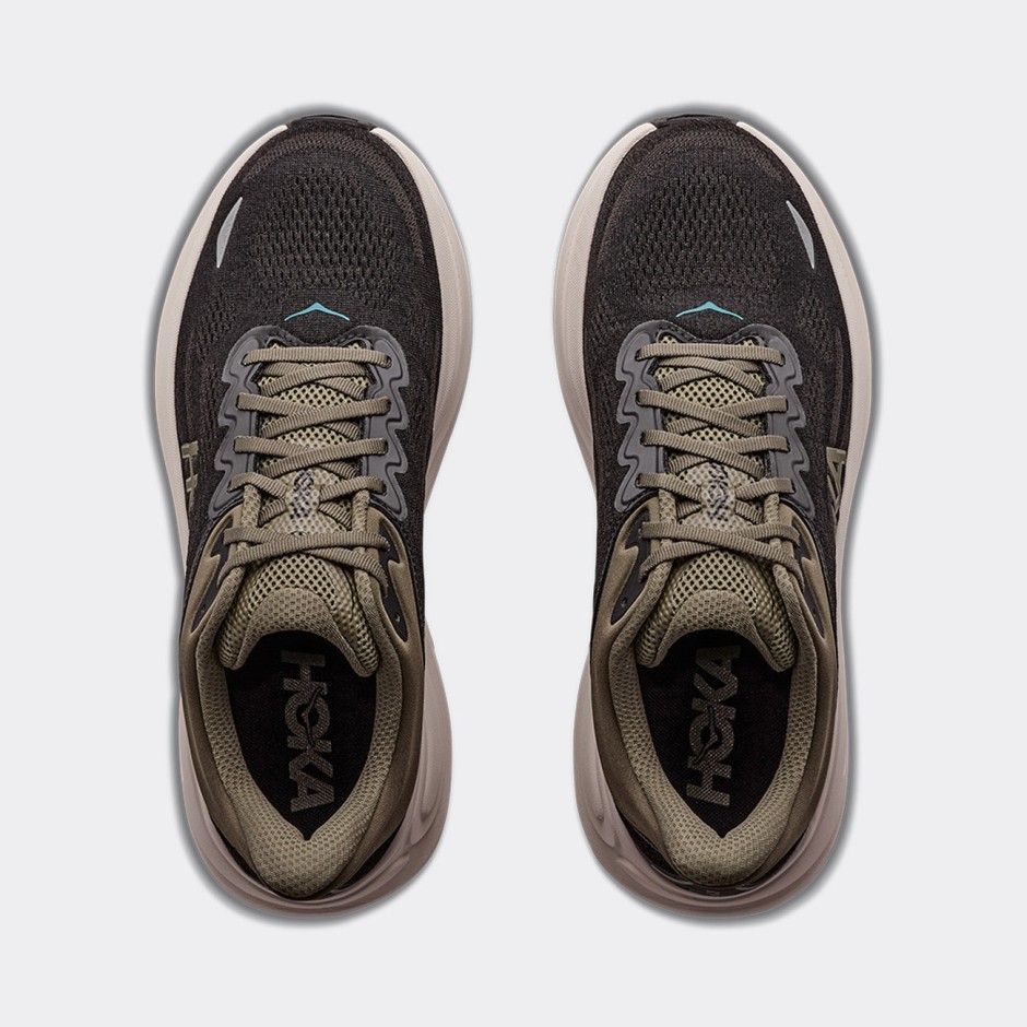 Ανδρικά Παπούτσια για Τρέξιμο Μαύρα - HOKA ONE ONE Bondi 9