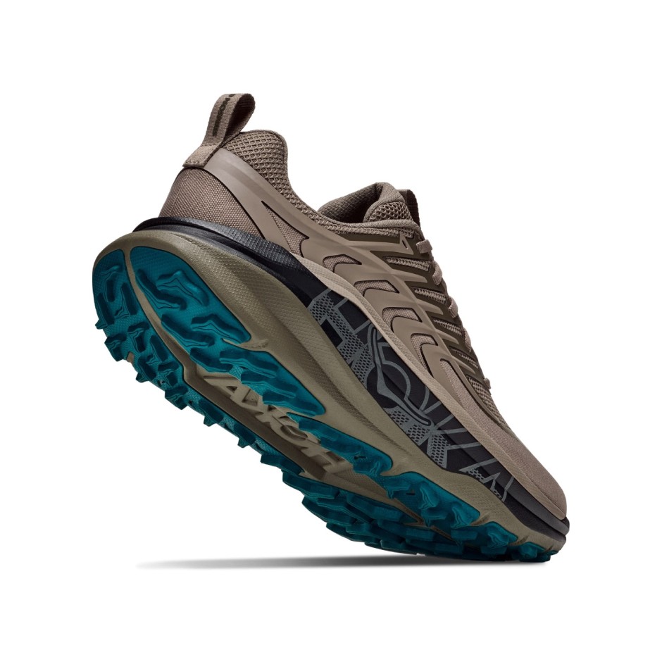 Ανδρικά Παπούτσια Trail Running Μπεζ - HOKA ONE ONE Stinson 8