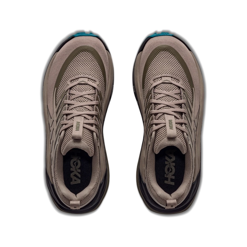 Ανδρικά Παπούτσια Trail Running Μπεζ - HOKA ONE ONE Stinson 8