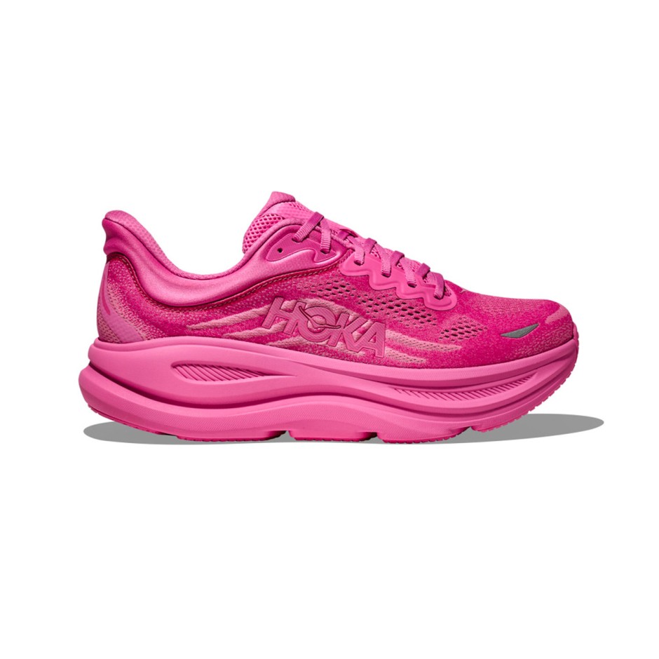 Ανδρικά Παπούτσια για Τρέξιμο Ροζ - HOKA ONE ONE Bondi 9