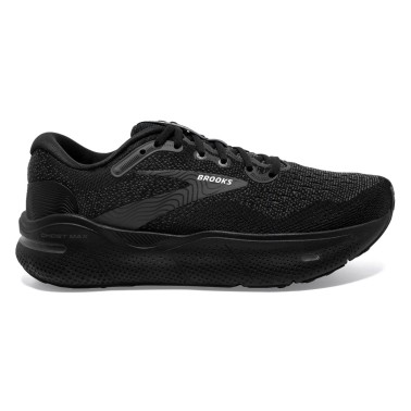 Brooks Ghost Max Μαύρο - Ανδρικά Παπούτσια για Τρέξιμο