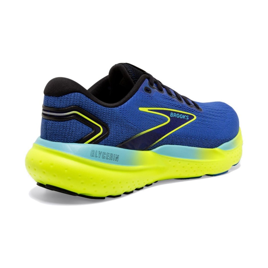Brooks Glycerin 21 Μπλε - Ανδρικά Παπούτσια για Τρέξιμο