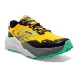 Brooks Caldera 7 Κίτρινο - Ανδρικά Παπούτσια Trail Running