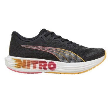 Ανδρικά Παπούτσια για Τρέξιμο Μαύρα - Puma Deviate NITRO 2