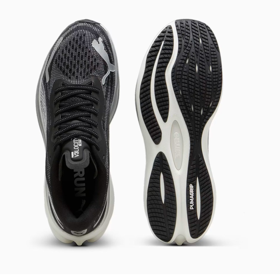 Ανδρικά Παπούτσια για Τρέξιμο Μαύρα - Puma Velocity Nitro 3