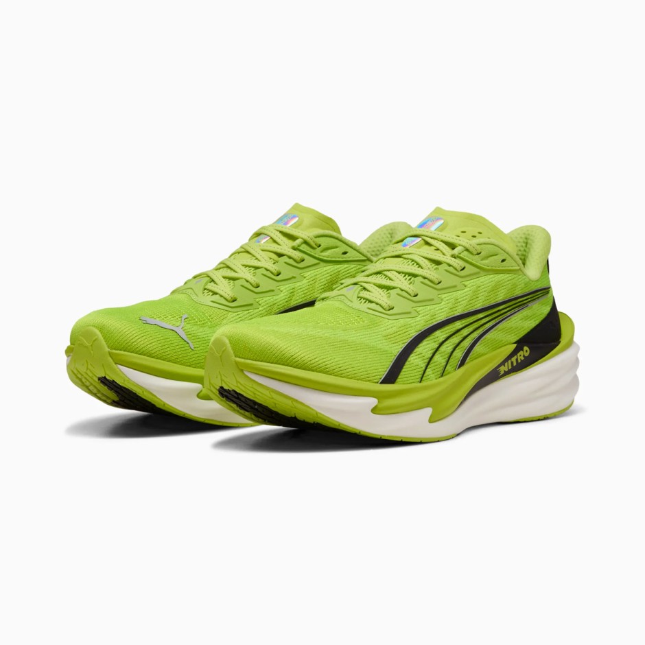 Ανδρικά Παπούτσια για Τρέξιμο Λαχανί - PUMA Deviate NITRO 4