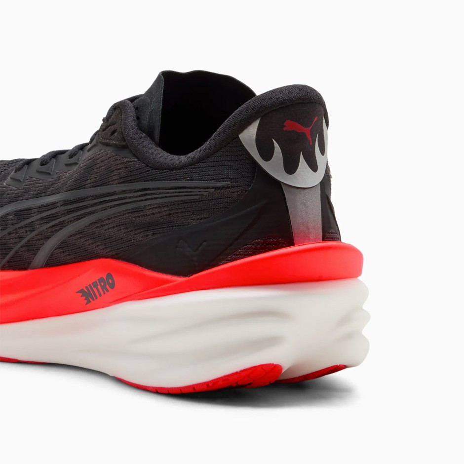 Men's Running Shoes Black - PUMA Deviate NITRO 4