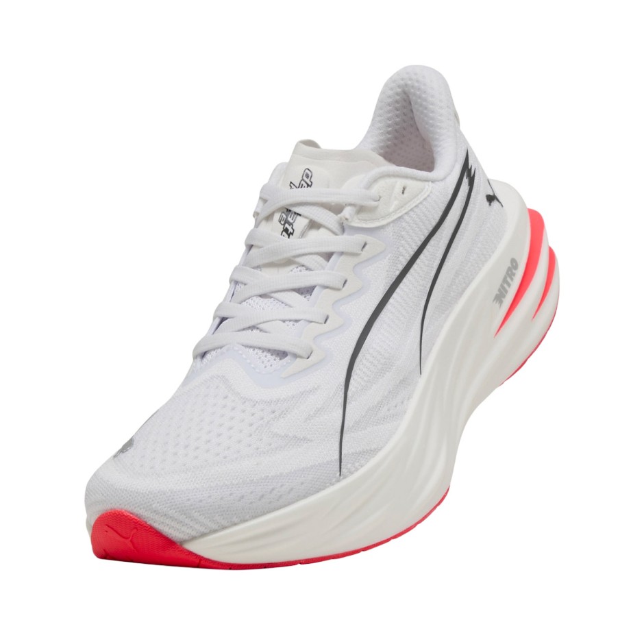 Ανδρικά Παπούτσια για Τρέξιμο Λευκά - PUMA Deviate Pure NITRO