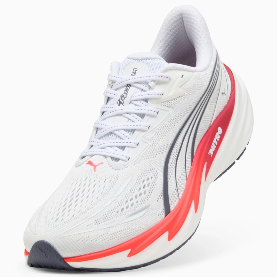 Ανδρικά Παπούτσια για Τρέξιμο Λευκά - PUMA Velocity Nitro 5